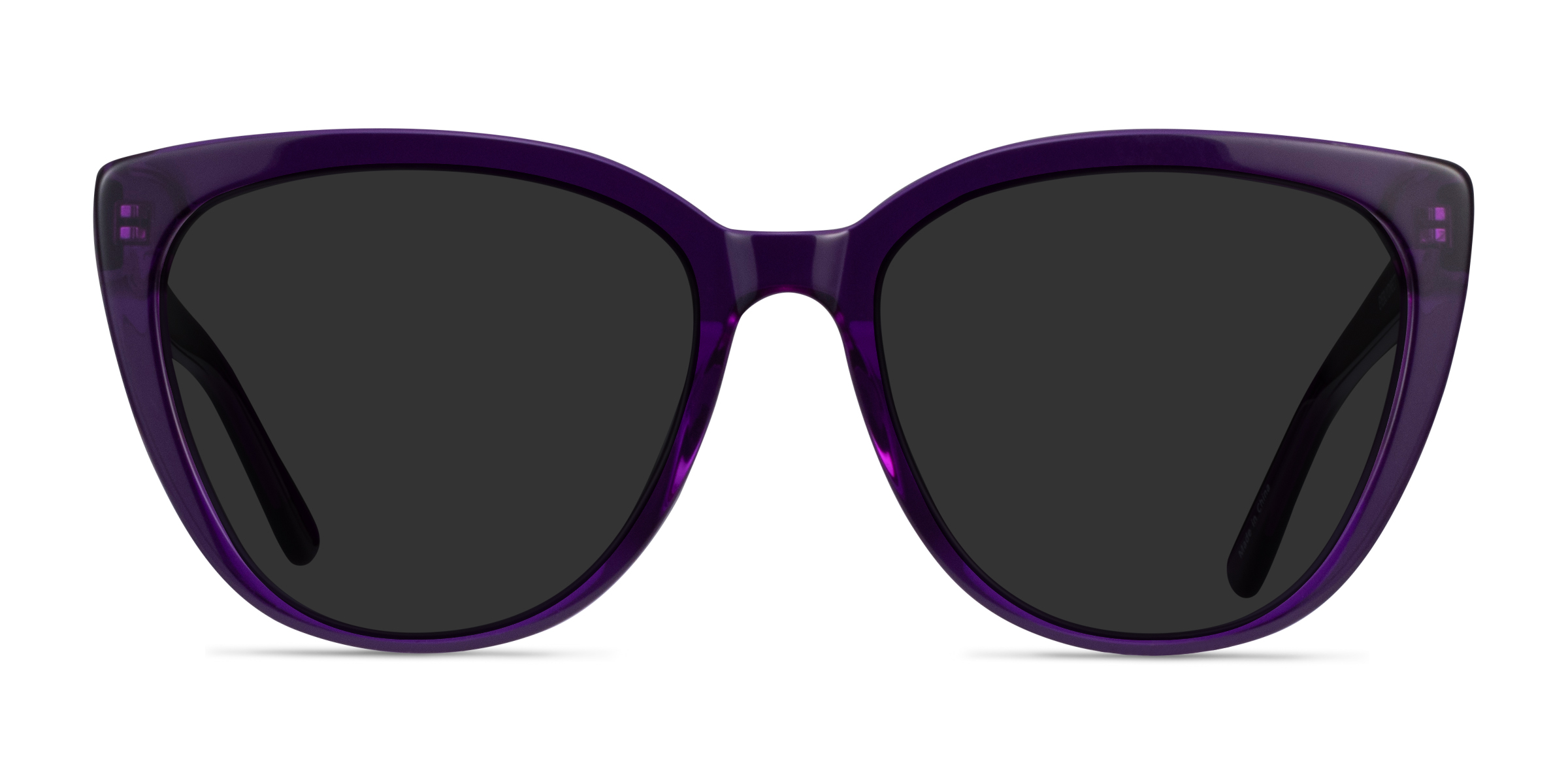 Lemonade - Cat Eye Purple Frame Sunglasses For Women | Eyebuydirect