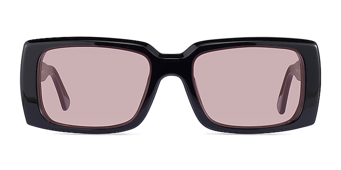 Impression Black Acetate Sunglass Frames from EyeBuyDirect