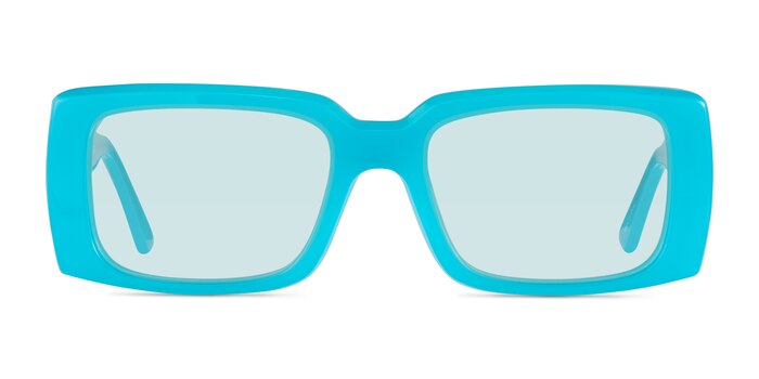 Impression Aqua Acetate Sunglass Frames from EyeBuyDirect