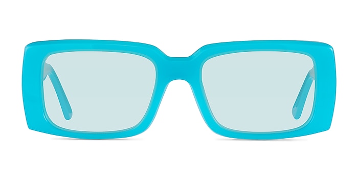Impression Aqua Acetate Sunglass Frames from EyeBuyDirect