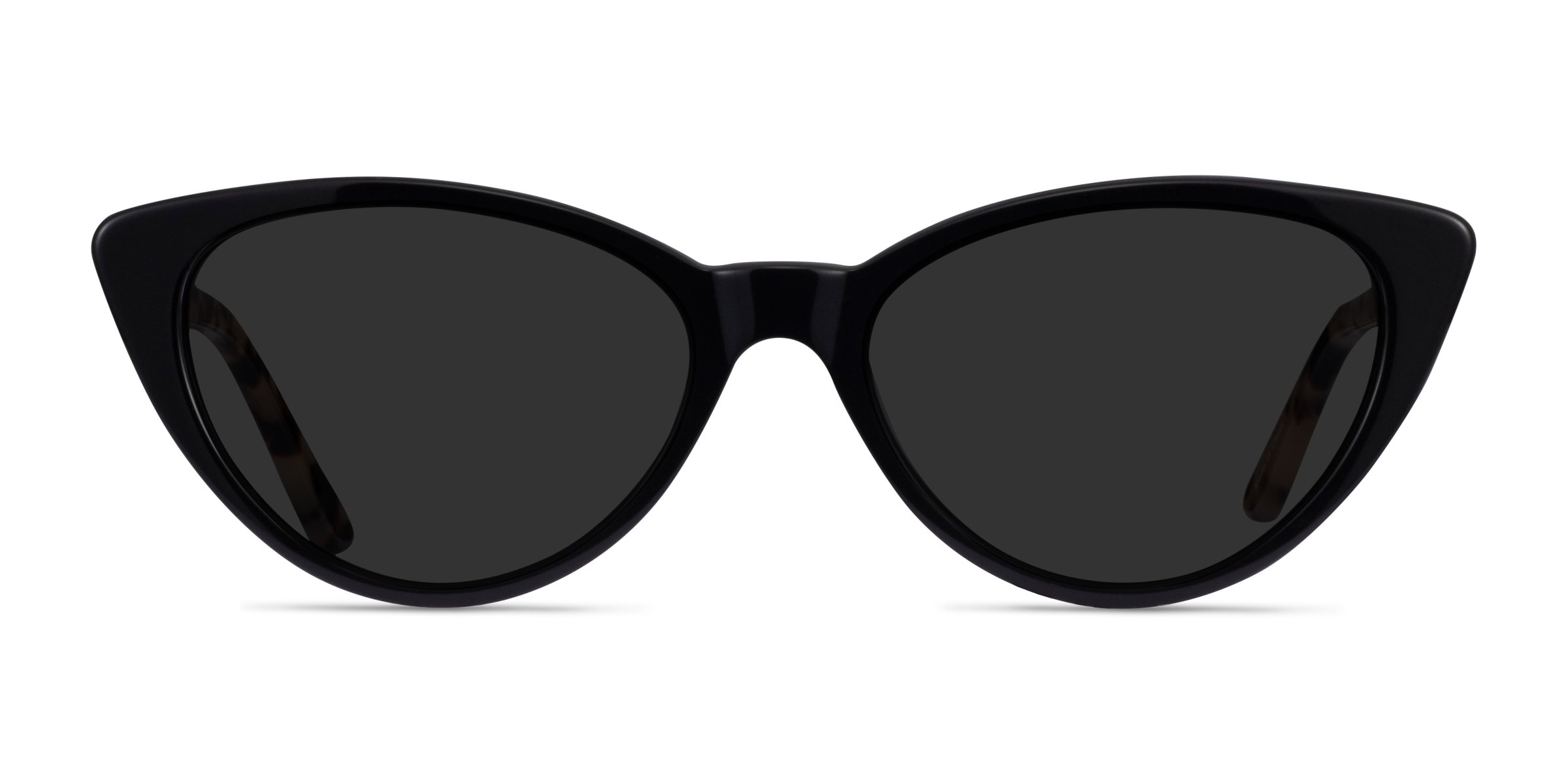 Jolie - Cat Eye Black Frame Sunglasses For Women | Eyebuydirect