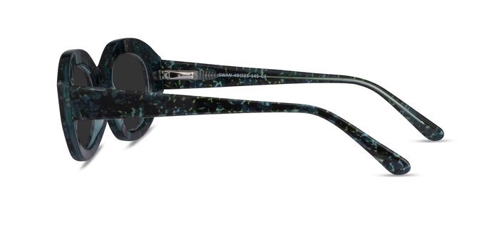 Swan Floral Acetate Sunglass Frames from EyeBuyDirect