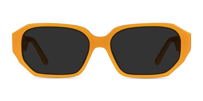 Claudel Orange Acetate Sunglass Frames from EyeBuyDirect