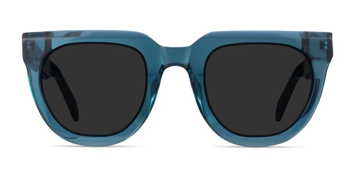 Dali Teal Acetate Sunglass Frames from EyeBuyDirect