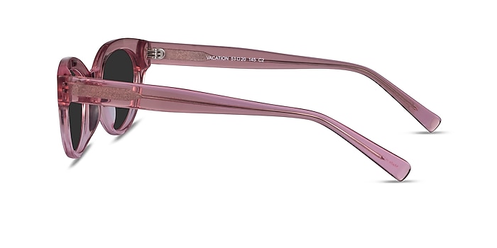Vacation Clear Pink Acetate Sunglass Frames from EyeBuyDirect