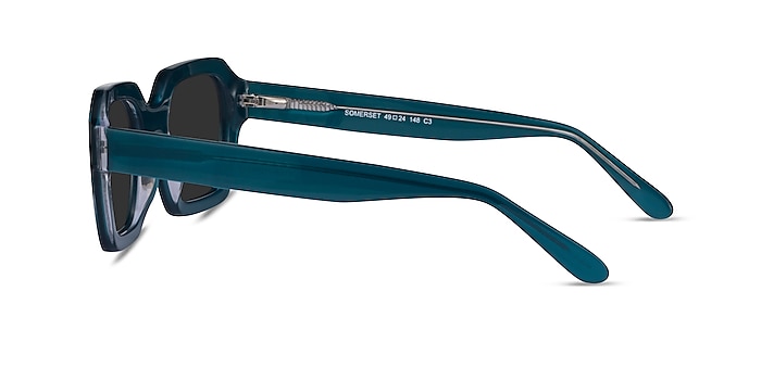 Somerset Teal Acetate Sunglass Frames from EyeBuyDirect