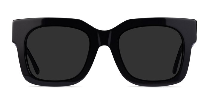 Monterey Black Acetate Sunglass Frames from EyeBuyDirect
