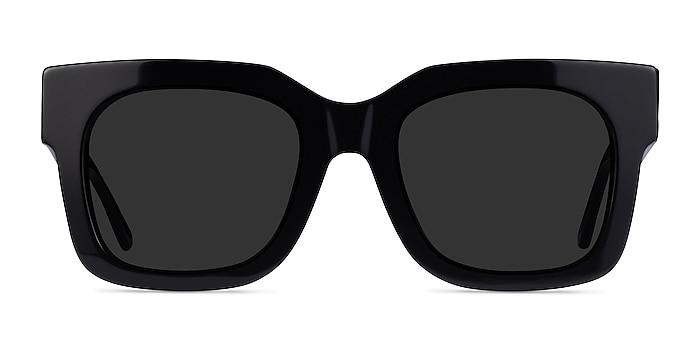 Monterey Black Acetate Sunglass Frames from EyeBuyDirect