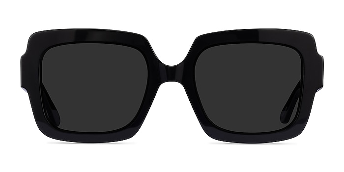 Sometime Black Acetate Sunglass Frames from EyeBuyDirect