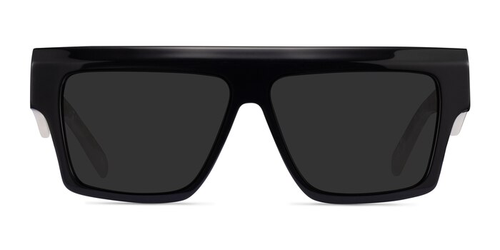 Starship Black White Acetate Sunglass Frames from EyeBuyDirect