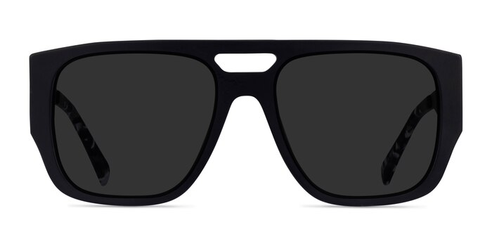 Cliff Matte Black Acetate Sunglass Frames from EyeBuyDirect