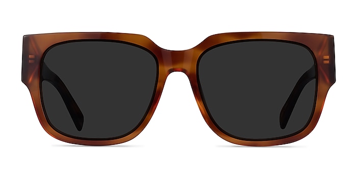 Selene Brown Tortoise Acetate Sunglass Frames from EyeBuyDirect