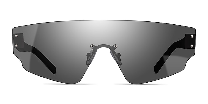 Cybernetic Black Acetate Sunglass Frames from EyeBuyDirect
