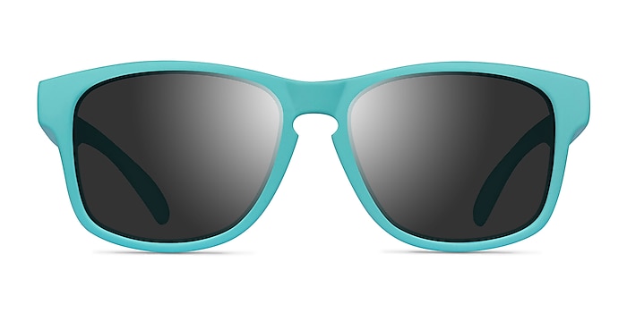 Salty Turquoise Gray Plastic Sunglass Frames from EyeBuyDirect