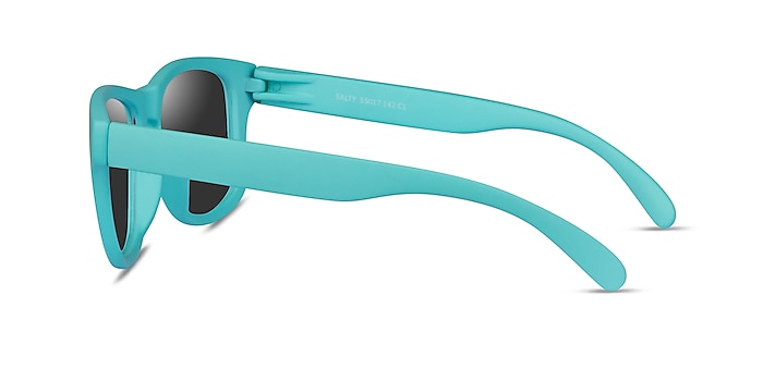 Salty Turquoise Gray Plastic Sunglass Frames from EyeBuyDirect