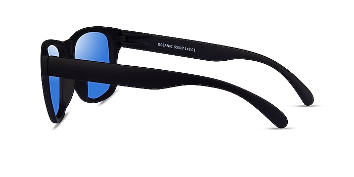 Oceanic Black Blue Plastic Sunglass Frames from EyeBuyDirect