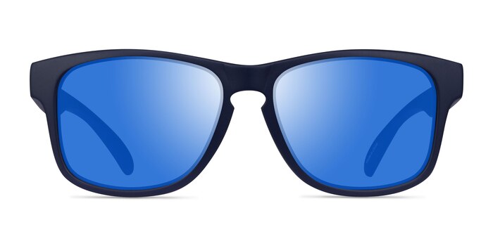 Aquatic Navy Blue Plastic Sunglass Frames from EyeBuyDirect