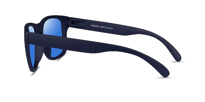 Aquatic Navy Blue Plastic Sunglass Frames from EyeBuyDirect