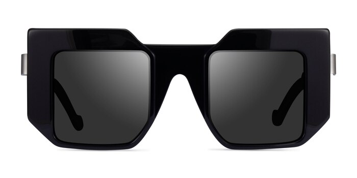 Virtua Black Acetate Sunglass Frames from EyeBuyDirect