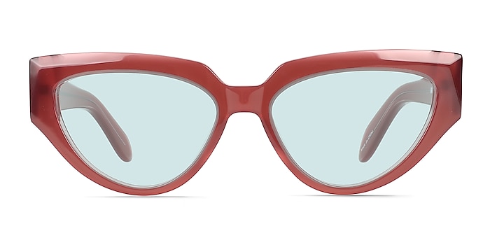 Aria Bilayer Pink Acetate Sunglass Frames from EyeBuyDirect