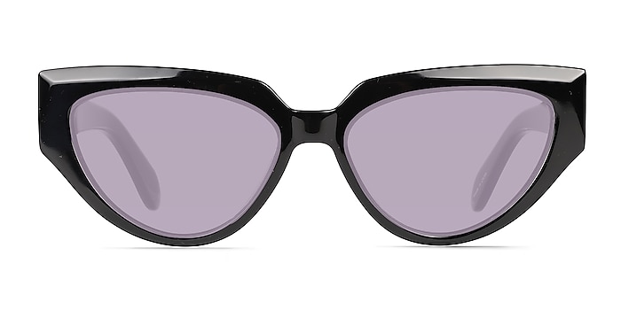 Aria Black Acetate Sunglass Frames from EyeBuyDirect