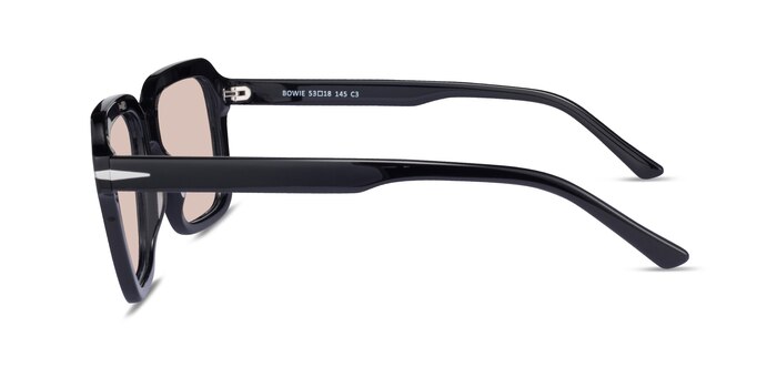 Bowie Black Acetate Sunglass Frames from EyeBuyDirect