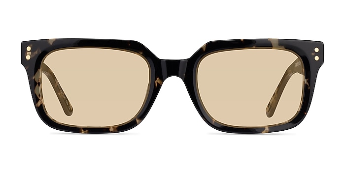 Golden Shiny Tortoise Acetate Sunglass Frames from EyeBuyDirect