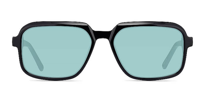 Social Black Acetate Sunglass Frames from EyeBuyDirect