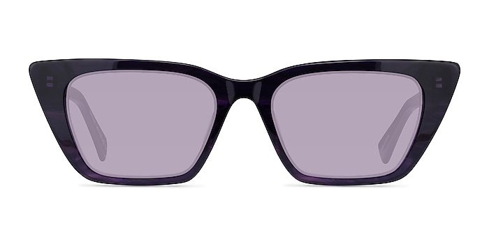 Natalie Purple Acetate Sunglass Frames from EyeBuyDirect