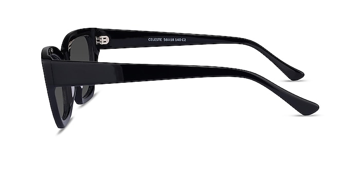 Celeste Black Acetate Sunglass Frames from EyeBuyDirect