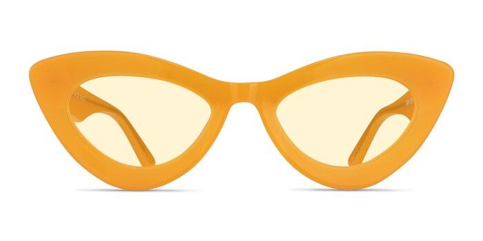 Francesca Crystal Yellow Acetate Sunglass Frames from EyeBuyDirect