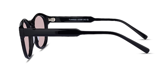Flamingo Black Acetate Sunglass Frames from EyeBuyDirect
