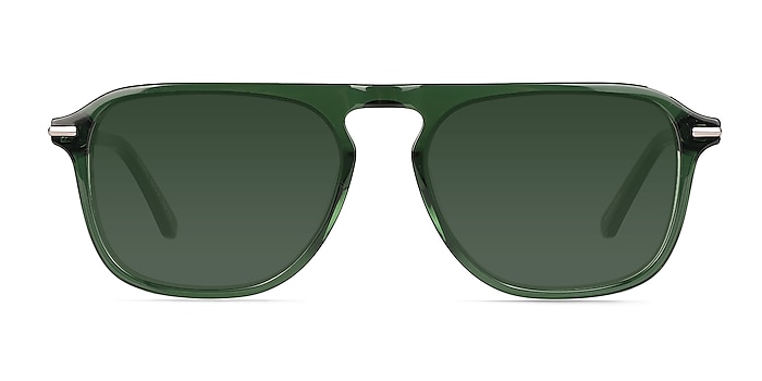 Koontz Crystal Green Acetate Sunglass Frames from EyeBuyDirect