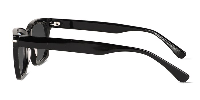Halverson Black Acetate Sunglass Frames from EyeBuyDirect