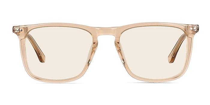 Clifton Clear Champagne  Acetate Sunglass Frames from EyeBuyDirect