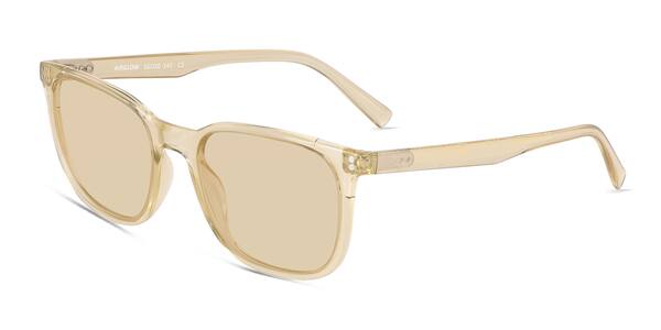 Crystal Yellow Airglow -  Plastic Sunglasses