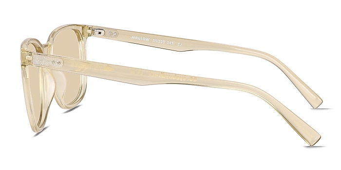 Airglow Crystal Yellow Eco-friendly Sunglass Frames from EyeBuyDirect