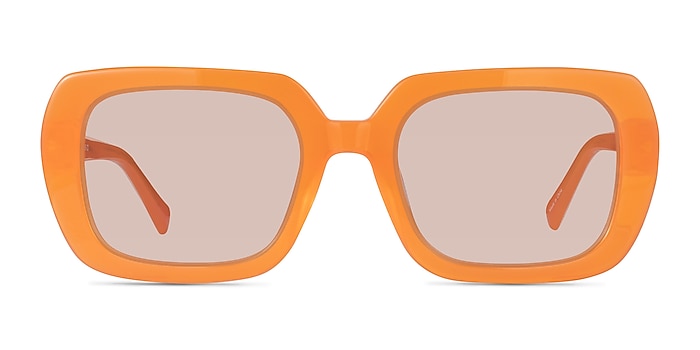 Gouache Milky Orange Flower  Acetate Sunglass Frames from EyeBuyDirect