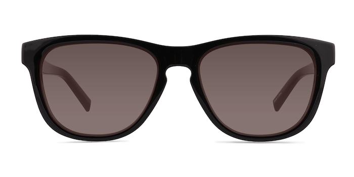 Frasier Shiny Black Eco-friendly Sunglass Frames from EyeBuyDirect