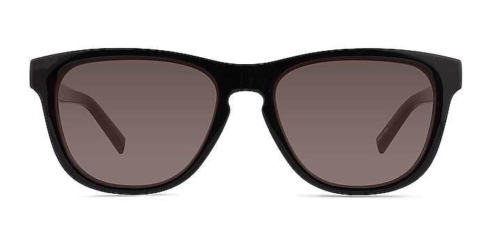 Frasier Shiny Black Plastic Sunglass Frames from EyeBuyDirect