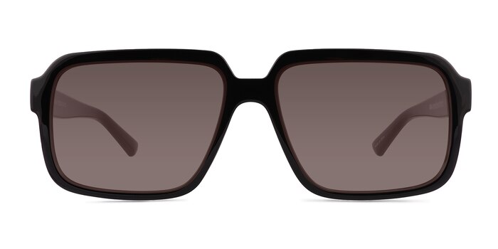 Kauri Shiny Black Eco-friendly Sunglass Frames from EyeBuyDirect
