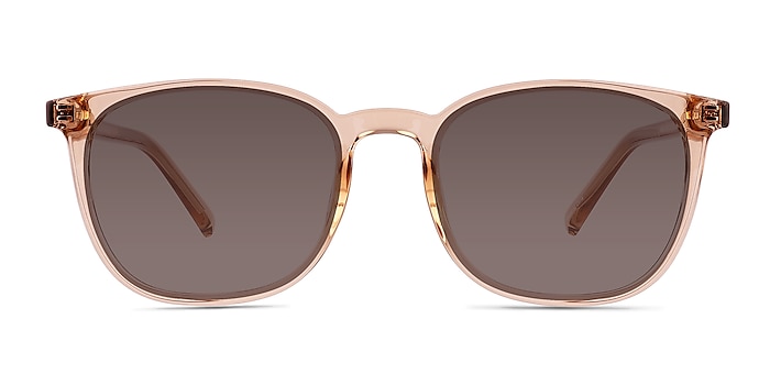 Redwood Crystal Light Brown  Eco-friendly Sunglass Frames from EyeBuyDirect