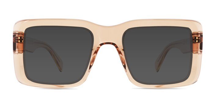 Vinca Crystal Brown Acetate Sunglass Frames from EyeBuyDirect
