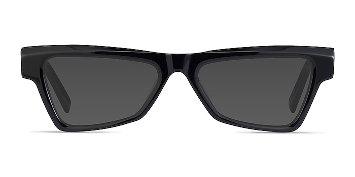 Zizi Black Acetate Sunglass Frames from EyeBuyDirect