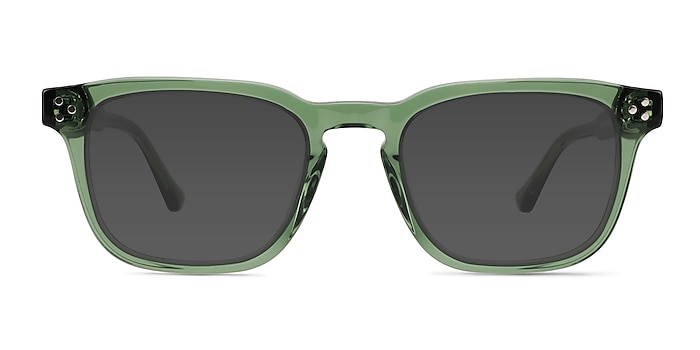 Percept Crystal Green Acetate Sunglass Frames from EyeBuyDirect