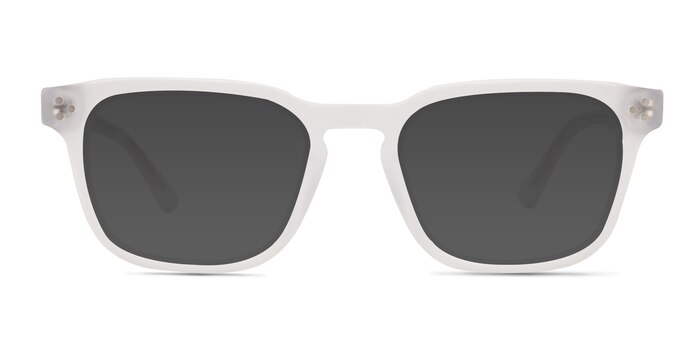Percept Matte Clear Acetate Sunglass Frames from EyeBuyDirect