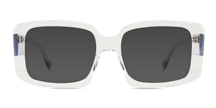 Colby Clear Acetate Sunglass Frames from EyeBuyDirect