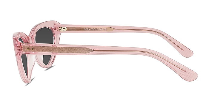 Dora Clear Pink Acetate Sunglass Frames from EyeBuyDirect