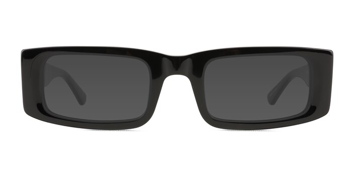 Alaric Black Acetate Sunglass Frames from EyeBuyDirect
