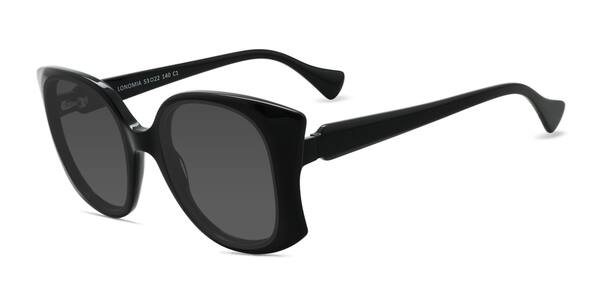Black Lonomia -  Acetate Sunglasses